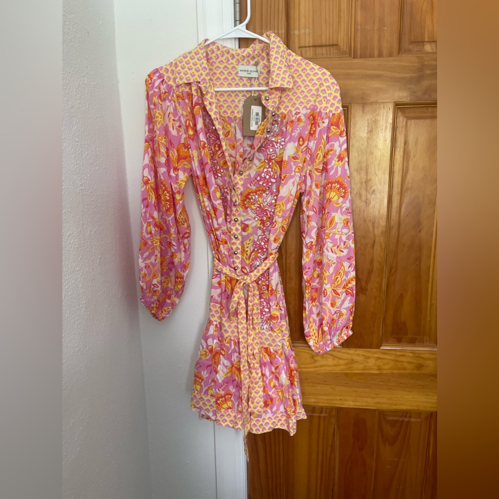 Miss June Paris Stefania Dress Short